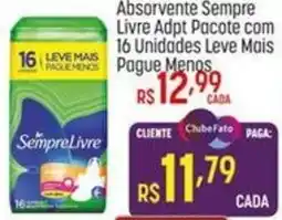 Muffato Absorvente sempre livre adapt pacote oferta