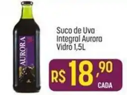 Muffato Suco de Uva Integral Aurora Vidro oferta