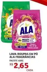Assaí Atacadista Ala - lava-roupas em pó fragrâncias oferta