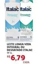 Assaí Atacadista Italac - leite longa vida integral ou desnatado oferta
