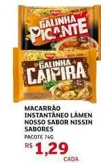 Assaí Atacadista Nissin - macarrão instatane lámen nosso sabor oferta
