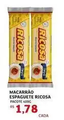 Assaí Atacadista Ricosa - macarrão espaguete oferta