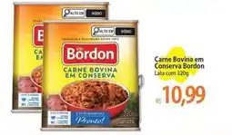 Atacadão Bordon - carne bovina em conserva oferta