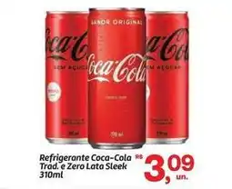 Fort Atacadista Sabor - refrigerante trad. e zero lata sleek oferta