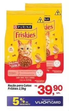 Fort Atacadista Purina - racao para gatos friskies oferta