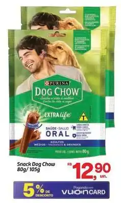 Fort Atacadista Purina - snack dog chow oferta