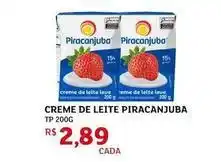 Assaí Atacadista Piracanjuba - creme de leite oferta