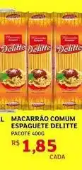 Assaí Atacadista Q delicia - macarrão comum espaguete oferta
