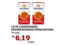 Assaí Atacadista Piracanjuba - leite condensado semidesnatado oferta
