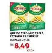 Assaí Atacadista President - queijo tipo muçarela fatiado oferta