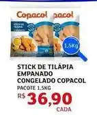 Assaí Atacadista Copacol - stick de tilápia empanado congelado oferta