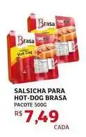 Assaí Atacadista Pura brasa - salsicha para hot-dog oferta
