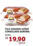 Assaí Atacadista Aurora - filé-mignon suíno congelado oferta