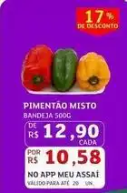 Assaí Atacadista De - pimentão misto oferta