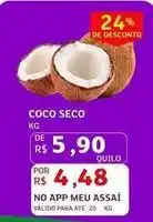 Assaí Atacadista Assaí - coco seco oferta