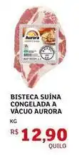 Assaí Atacadista Aurora - bisteca suína congelada a vácuo oferta
