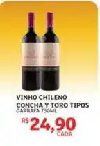 Assaí Atacadista Concha y toro - vinho chileno concha y toro tipos oferta