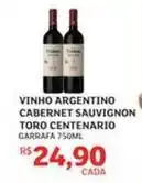Assaí Atacadista Toro centenario - vinho argentino cabernet sauvignon oferta
