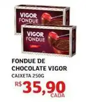 Assaí Atacadista Vigor - fondue de chocolate oferta