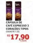 Assaí Atacadista Cápsula de café espresso 3 corações tipos oferta