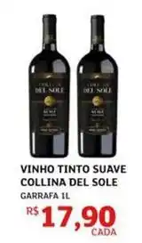 Assaí Atacadista Collina del sole - vinho tinto suave oferta
