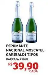 Assaí Atacadista Garibaldi - espumante nacional moscatel tipos oferta