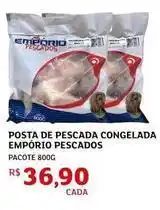 Assaí Atacadista Empório do pescado - posta de pescada congelada oferta