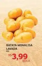 Assaí Atacadista Monalisa - batata monalisa lavada oferta
