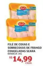 Assaí Atacadista Seara - filé de coxas e sobrecoxas de frango congeladas oferta