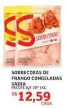 Assaí Atacadista Sadia - sobrecoxas de frango congeladas oferta