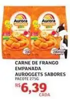 Assaí Atacadista Aurora - carne de frango empanada sabores oferta