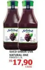 Assaí Atacadista Natural one - suco sabor uva oferta