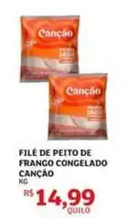 Assaí Atacadista Canção - filé de peito de frango congelado oferta