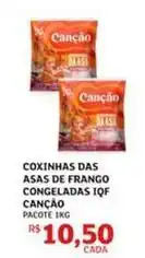 Assaí Atacadista Canecão - coxinhas das asas de frango congeladas iqf oferta
