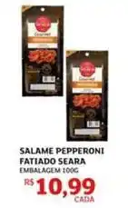 Assaí Atacadista Seara - salame fatiado oferta