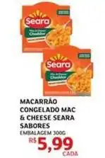 Assaí Atacadista Seara - macarrão congelado mac & cheese oferta