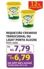 Assaí Atacadista Cremoso - requeijão cremoso tradicional ou light porto alegre oferta