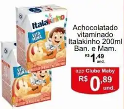 Maby Supermercados Achocolatado vitaminado Italakinho oferta
