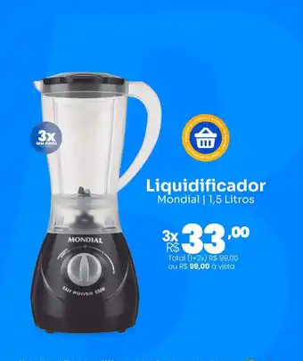 Liquidificador Mondial 1,5 Litros