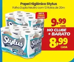 Rede Bom Lugar Papel Higiênico Stylus oferta