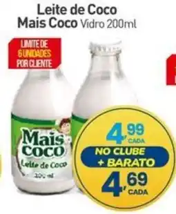 Rede Bom Lugar Leite de Coco Mais Coco Vidro oferta