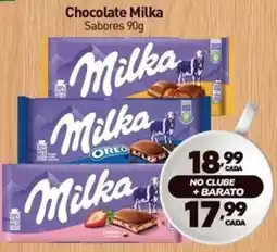Rede Bom Lugar Chocolate milka sabores oferta