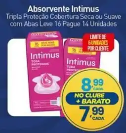 Rede Bom Lugar Absorvente Intimus oferta