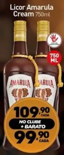 Rede Bom Lugar Licor Amarula Cream oferta