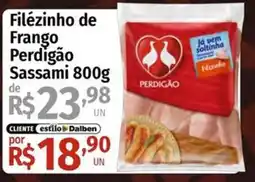 Supermercado Dalben Filézinho de Frango Perdigão Sassami oferta