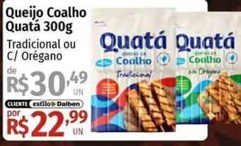 Supermercado Dalben Queijo Coalho Quatá oferta