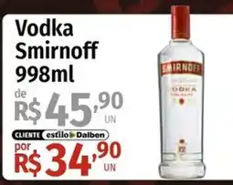 Supermercado Dalben Vodka smirnoff oferta