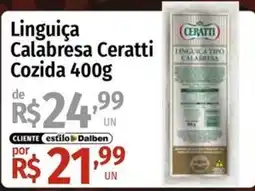 Supermercado Dalben Linguiça calabresa ceratti oferta