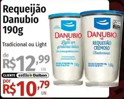 Supermercado Dalben Requeijão Danubio oferta
