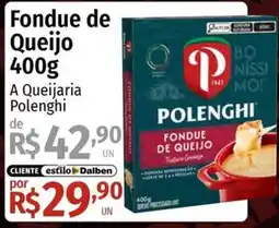 Supermercado Dalben Fondue de Queijo oferta